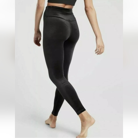 Tall Athleta Elation High Rise Velvet Tight - Picture 2 of 6